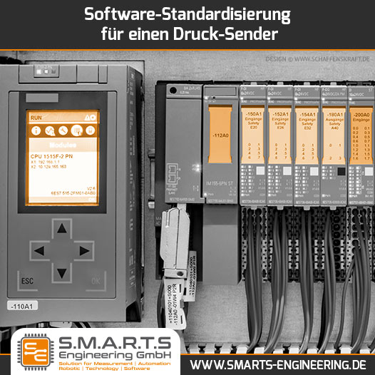 Software-Standard­isierung für einen Druck-Sender