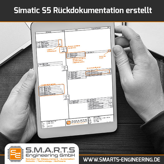 Simatic S5 Rück­dokumentation erstellt